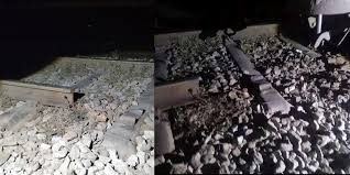 গফরগাঁওয়ে রেলের পাত তুলে ফেলায় ট্রেন লাইনচ্যুত, ঢাকা-ময়মনসিংহ রুটে যোগাযোগ বিচ্ছিন্ন