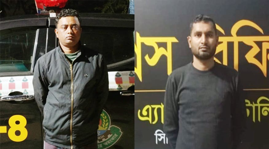 ভোলার র‌্যাবের হাতে গ্রেপ্তার ছাত্রদল নেতা হত্যা মামলার দুই আসামি